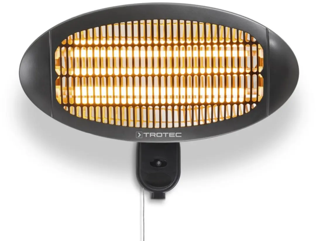 Trotec IR 2000 S Infrarood Warmtestraler 2000W - Zwart