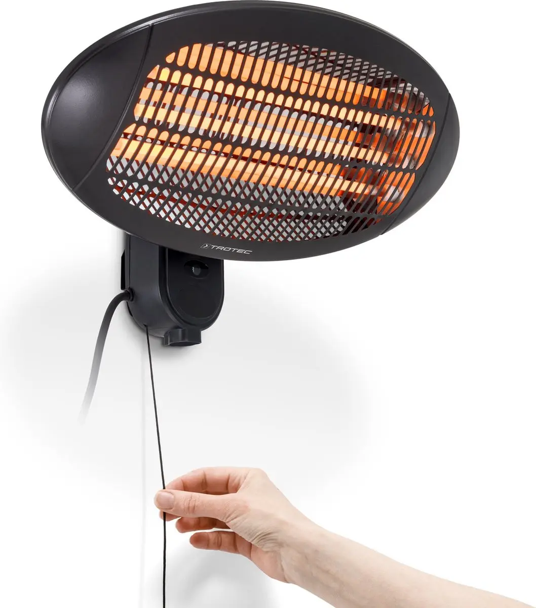 Trotec IR 2000 S Infrarood Warmtestraler 2000W - Zwart