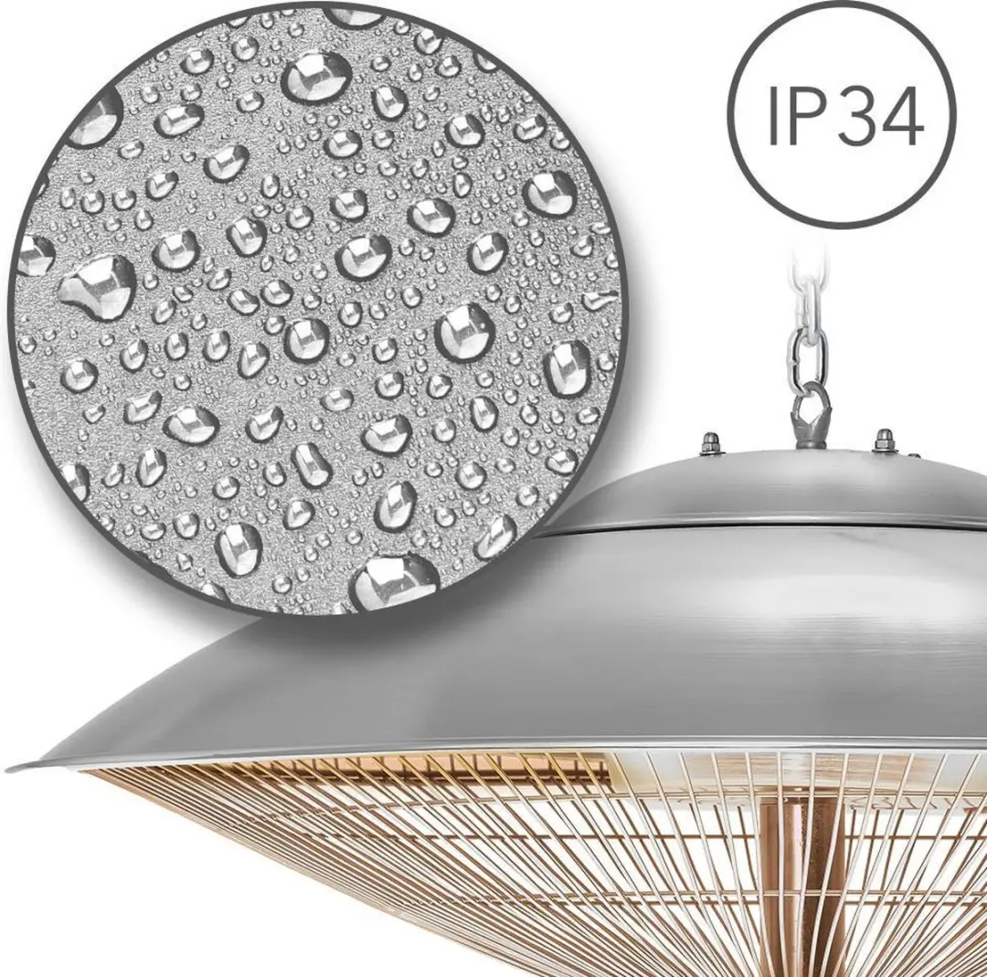 Trotec Design Plafondstraler IR 2000 SC 2000W - Hangend