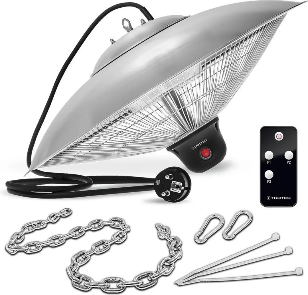 Trotec Design Plafondstraler IR 2000 SC 2000W - Hangend