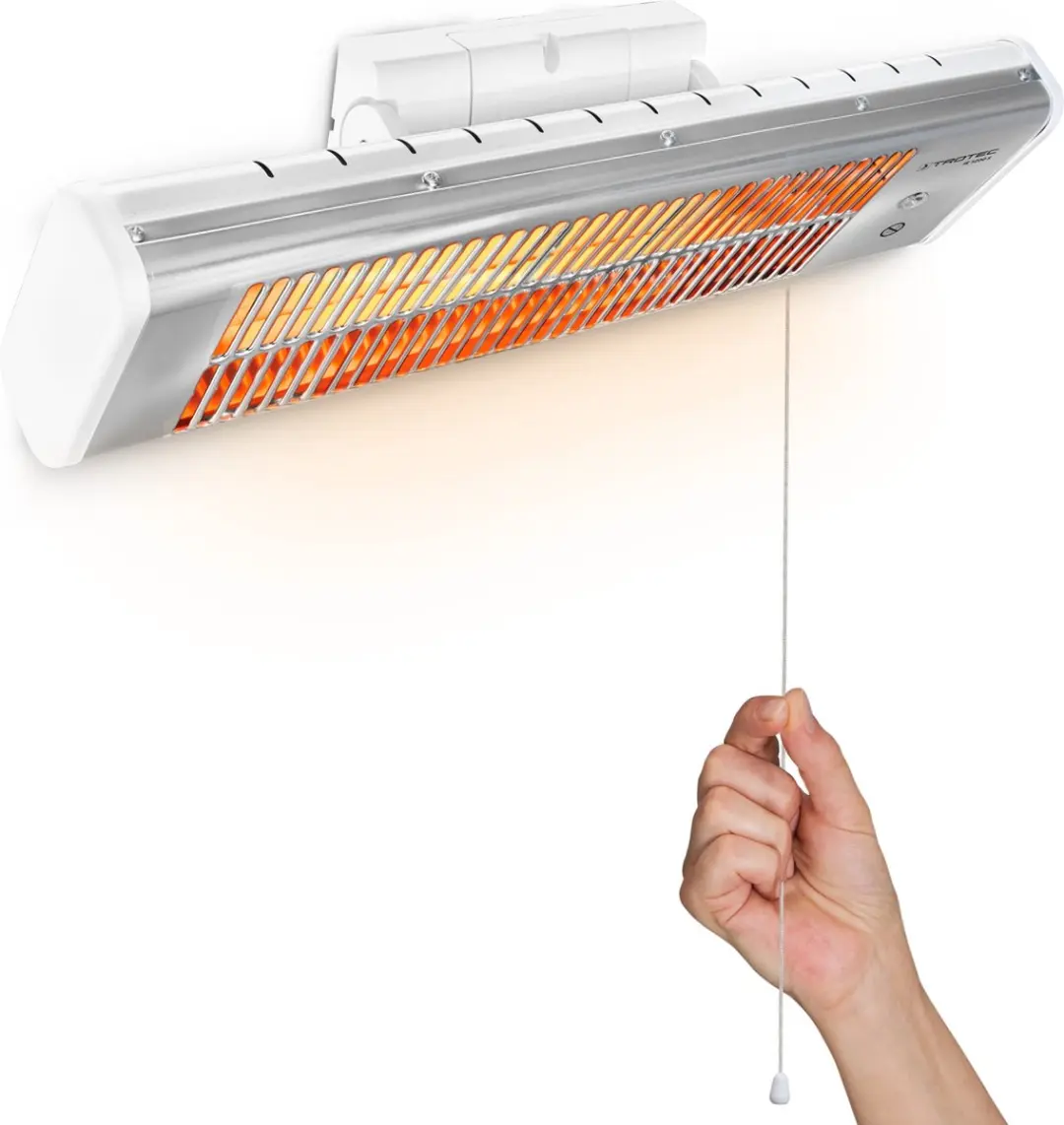 Trotec IR 1200 S Infrarood Warmtestraler 1200W - Metaalkleurig