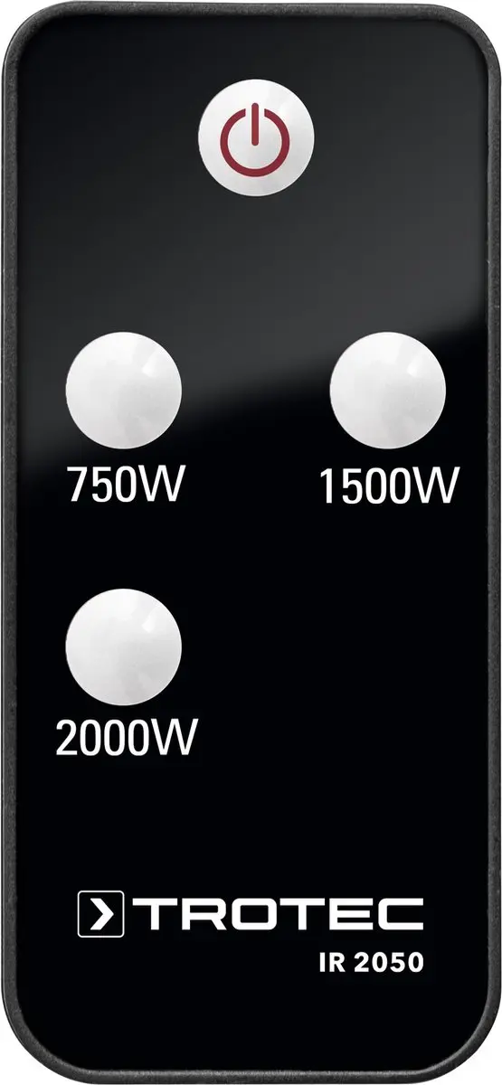 Trotec IR 2050 Infrarood Warmtestraler 2000W - Muurbevestiging