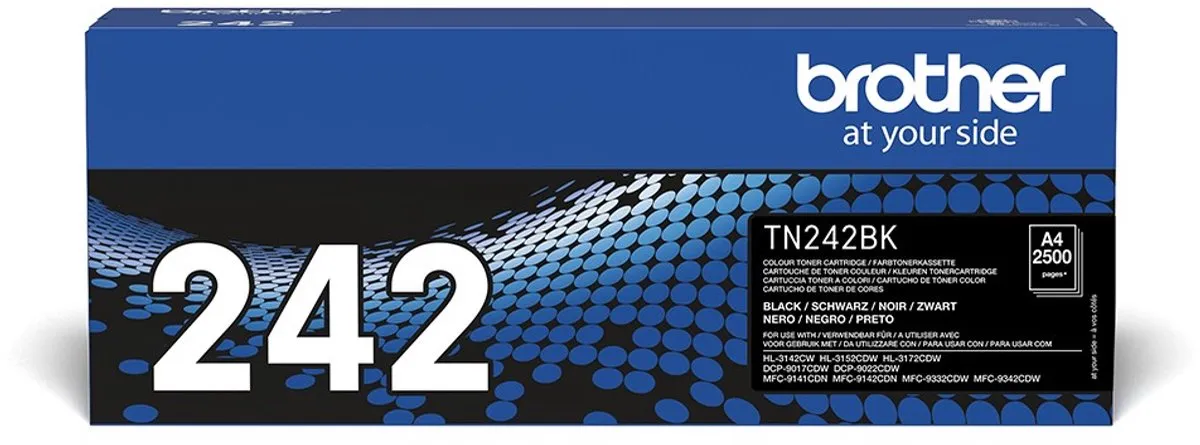 Brother TN-242BK Tonercartridge - Zwart