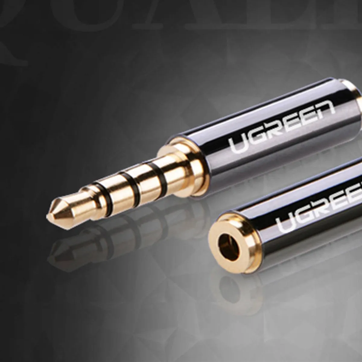 UGREEN 3,5mm naar 2,5mm Audioadapter - Zwart