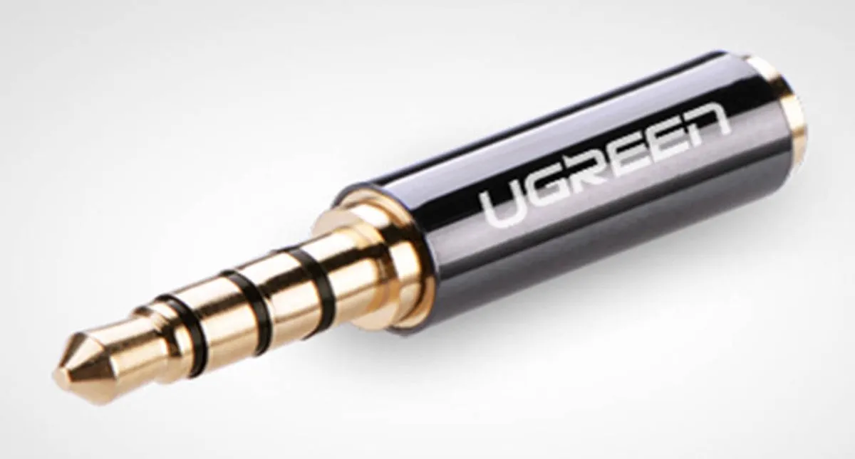 UGREEN 3,5mm naar 2,5mm Audioadapter - Zwart