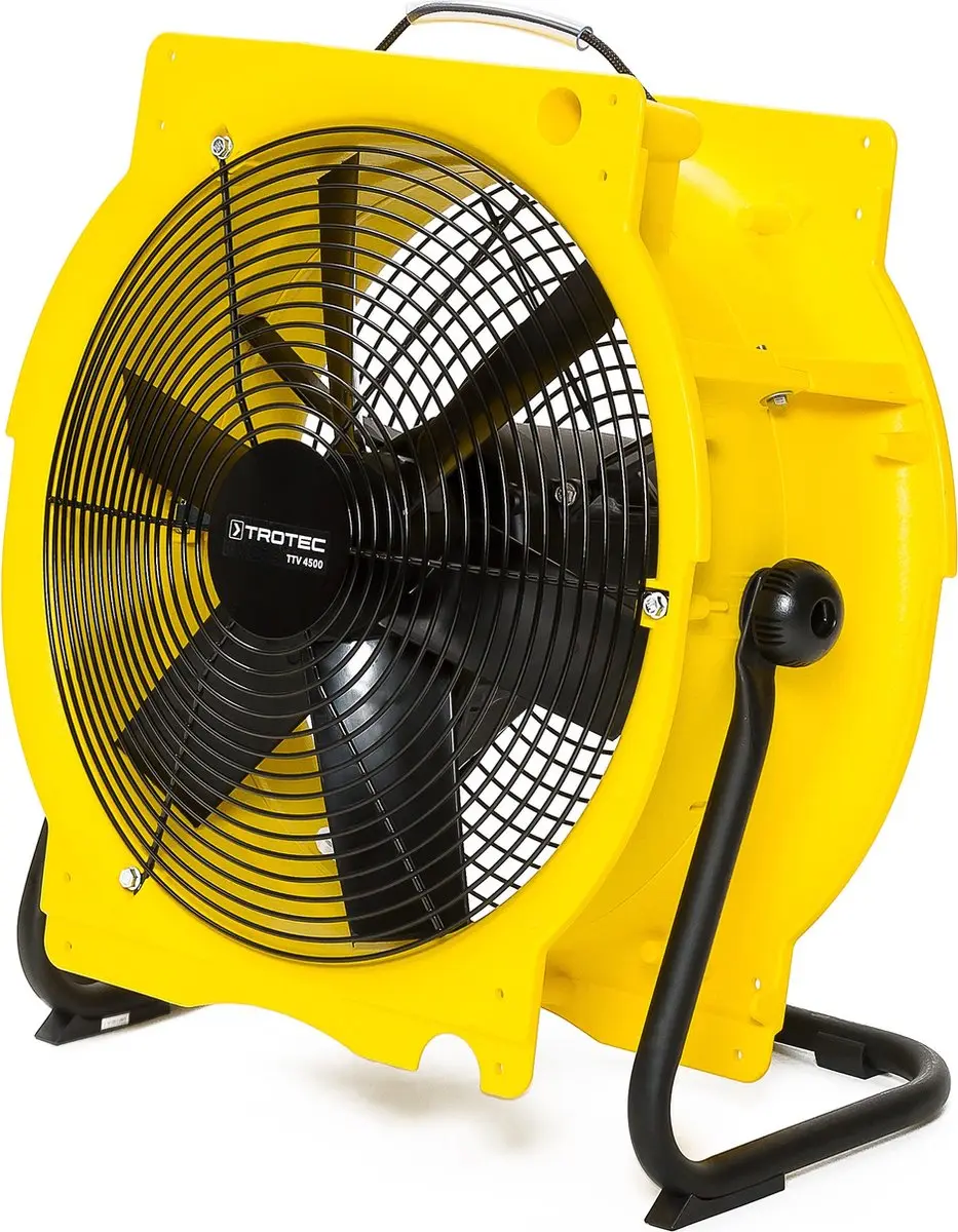 Trotec TTV 4500 Ventilator - 250W - Ø45cm - Geel/Zwart