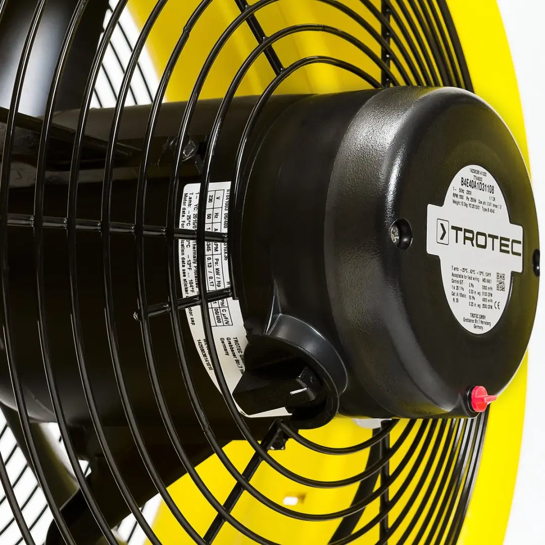 Trotec TTV 4500 Ventilator - 250W - Ø45cm - Geel/Zwart
