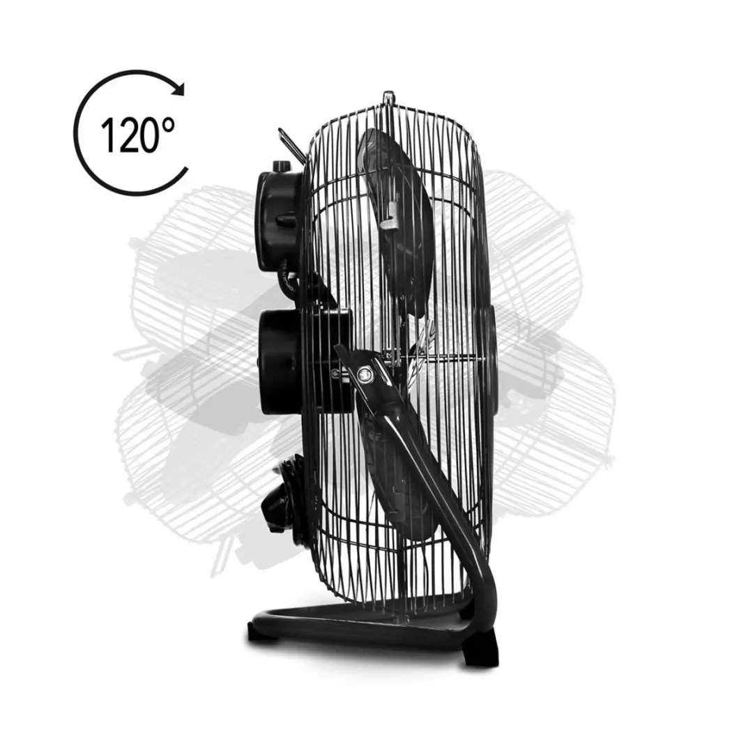 Trotec TVM 15 Vloerventilator - 59.5W - 35cm - Zwart