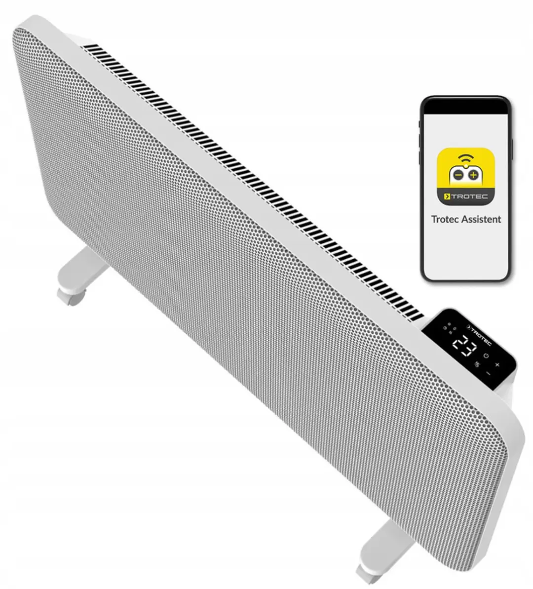 Trotec TCH 2030 E Convector 2000W - Wand-/vrijstaand - Wit