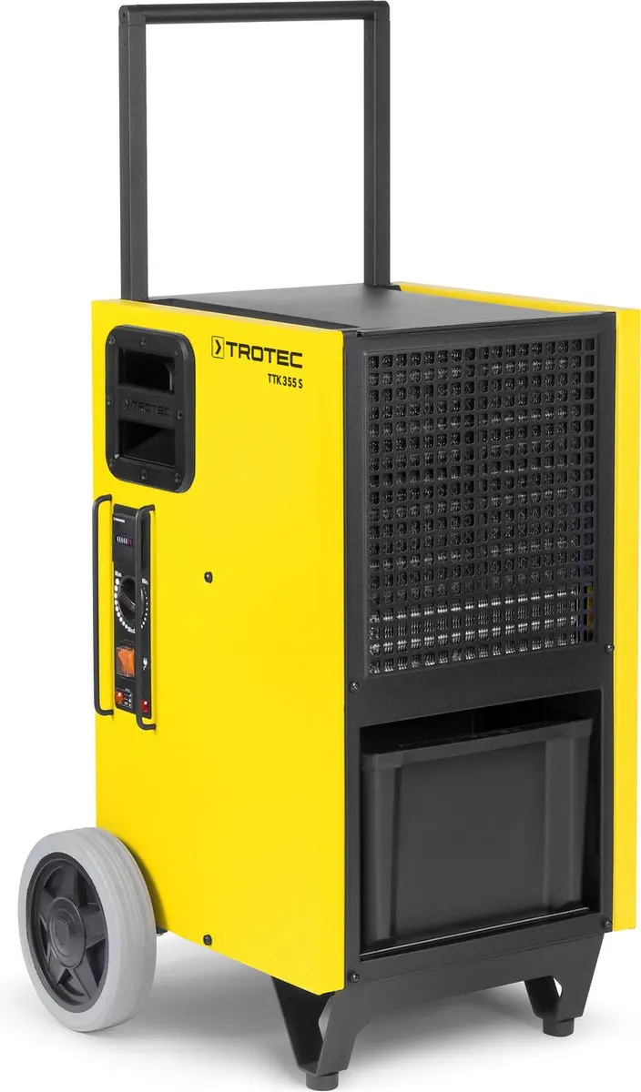 Trotec TTK 355 S Luchtontvochtiger - 1300W - 180m² - Geel/Zwart