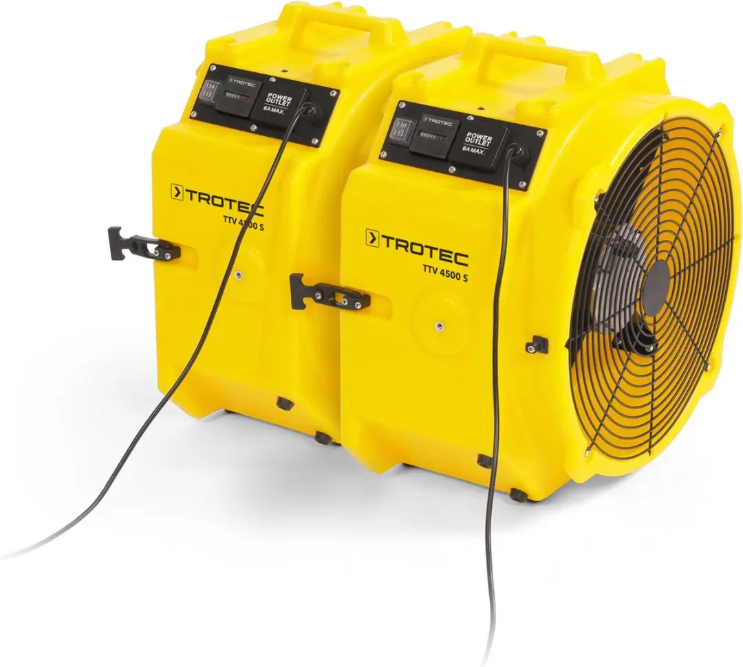 Trotec TTV 4500 S Ventilator - 330W - Ø48cm - Geel/Zwart