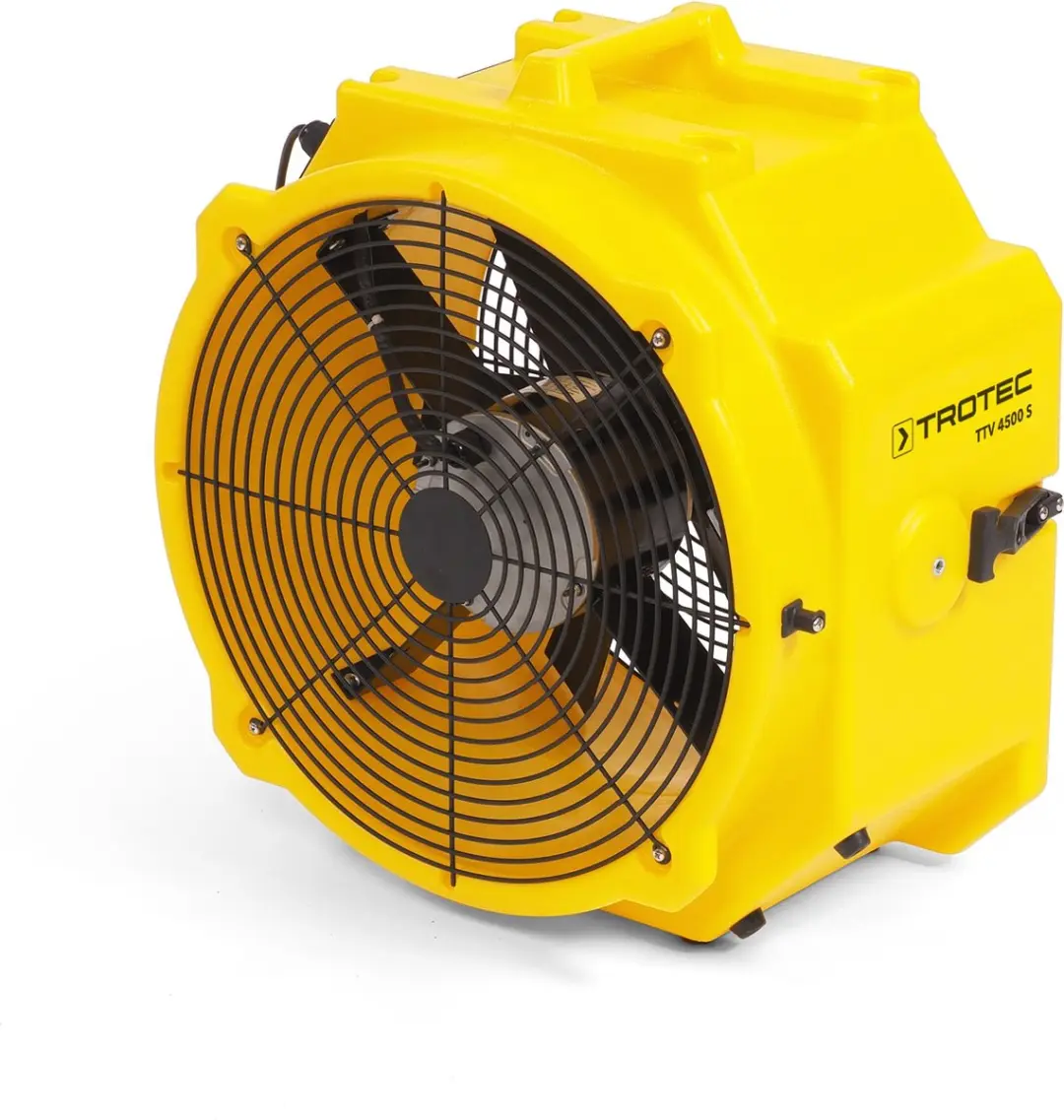 Trotec TTV 4500 S Ventilator - 330W - Ø48cm - Geel/Zwart
