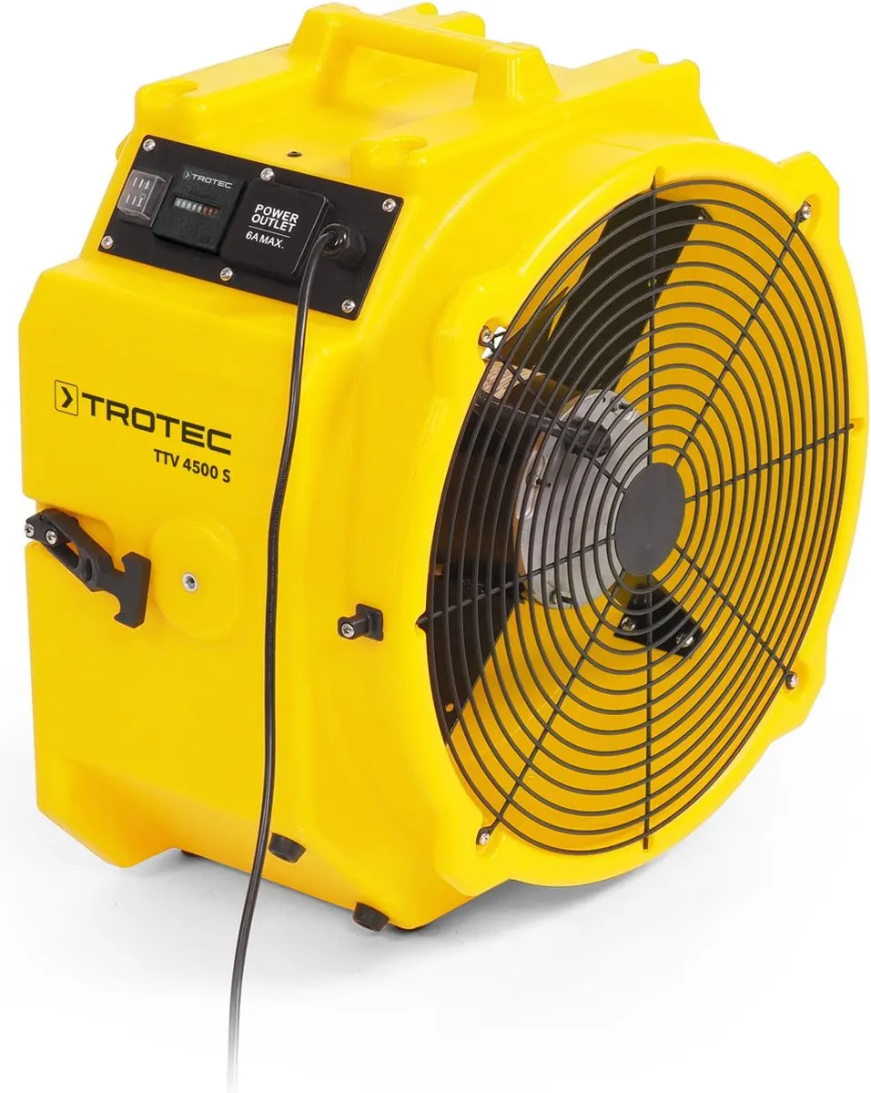Trotec TTV 4500 S Ventilator - 330W - Ø48cm - Geel/Zwart