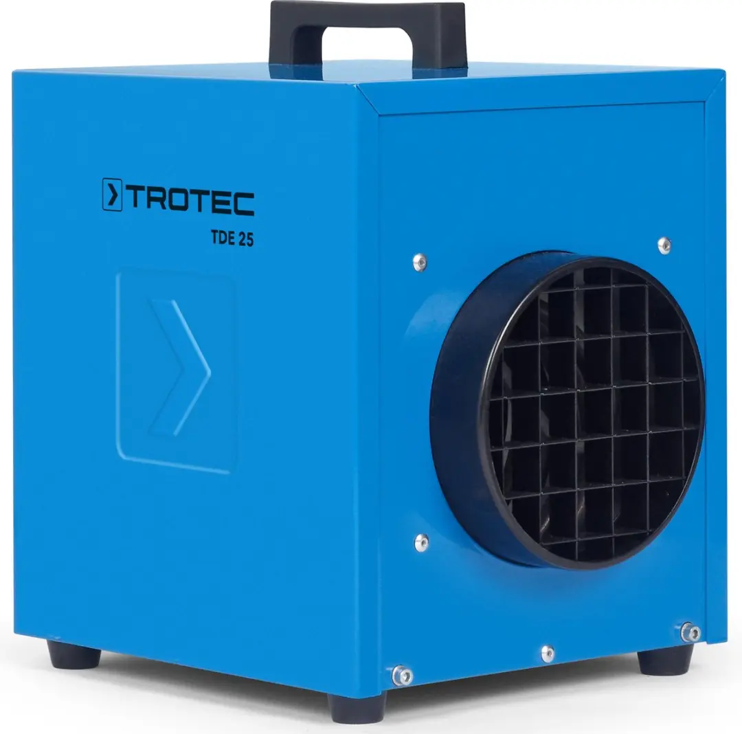 Trotec TDE 25 V2 Elektrische Kachel 3000W - Staand - Blauw