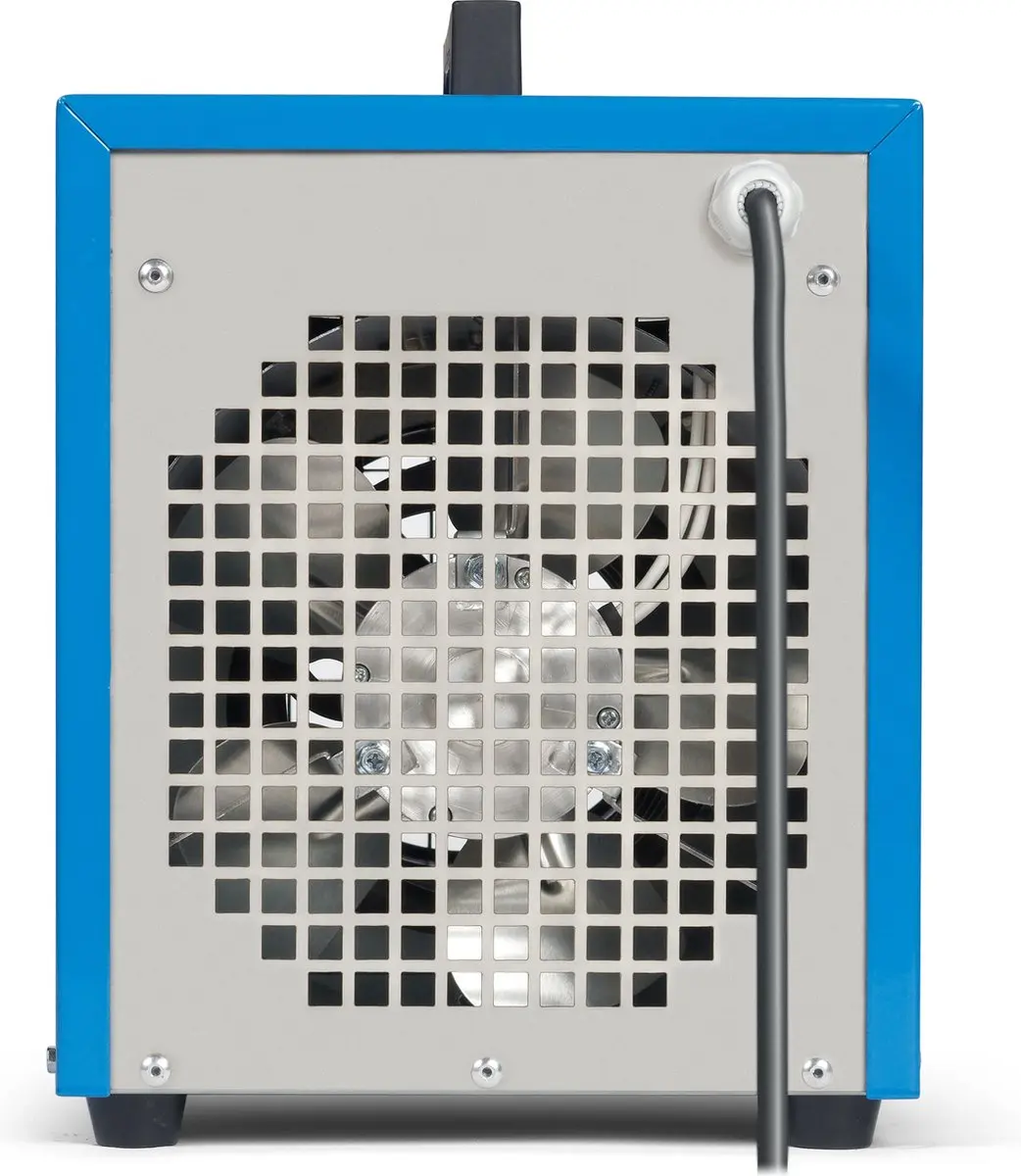 Trotec TDE 25 V2 Elektrische Kachel 3000W - Staand - Blauw - afbeelding 6 van 6