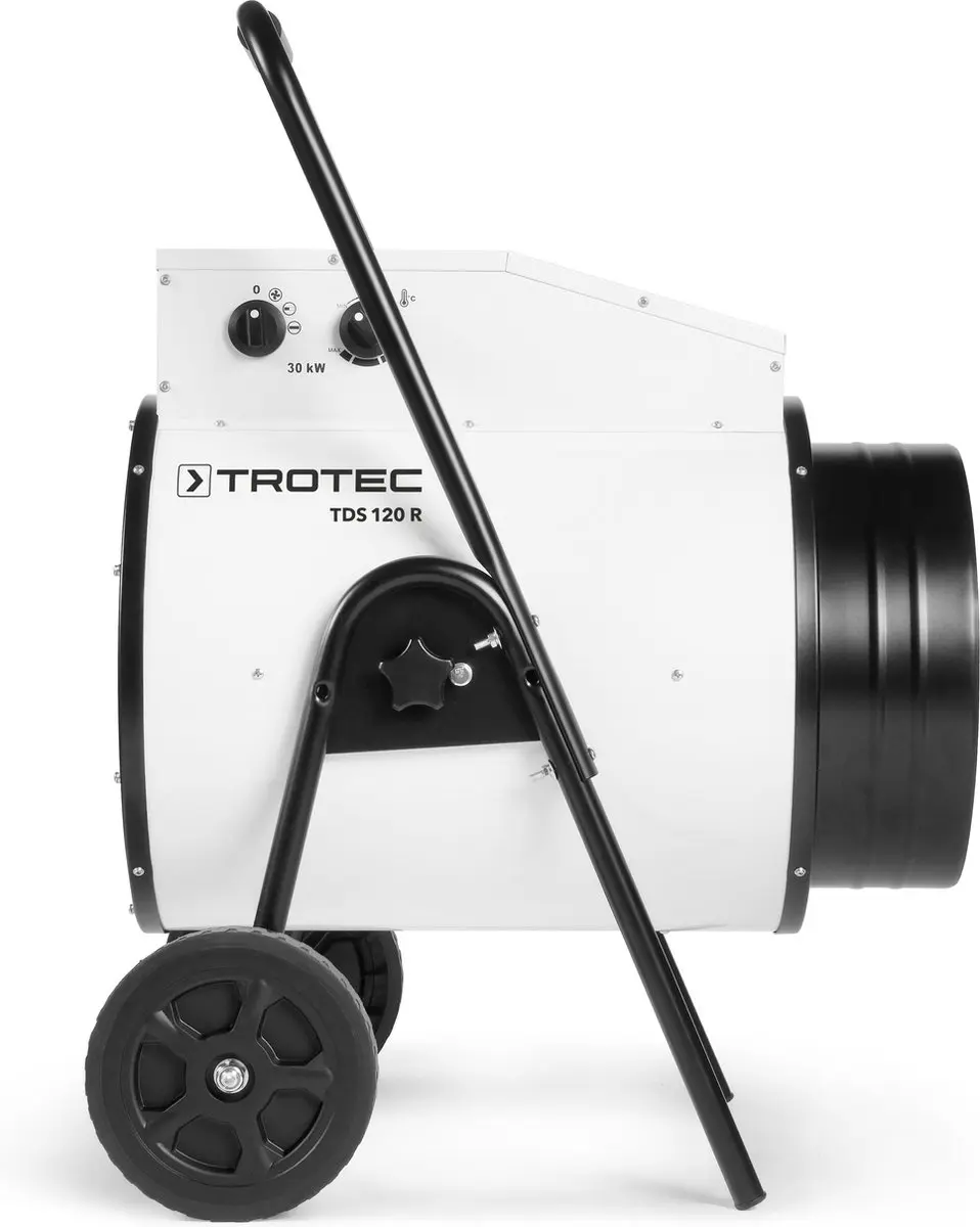 Trotec TDS 120 R Elektrische Kachel 3000W - Wit/Zwart - afbeelding 6 van 6