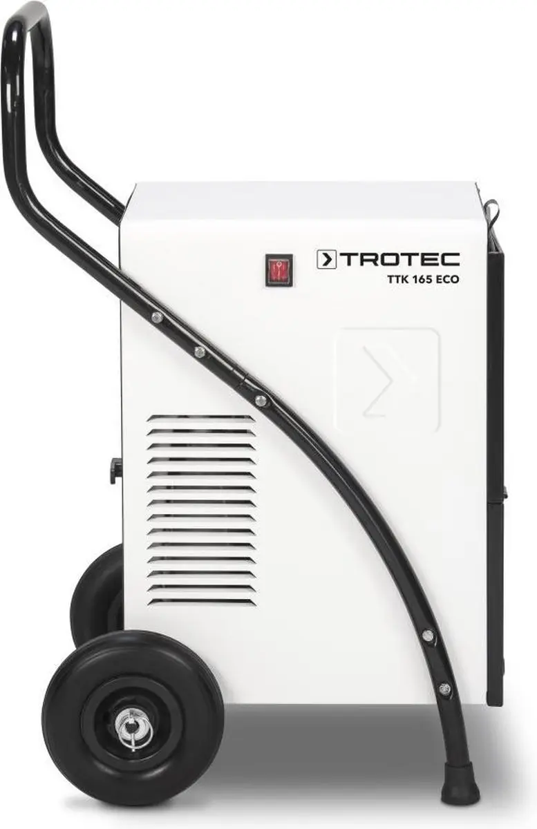 Trotec TTK 165 ECO Luchtontvochtiger - 900W - 90 m² - Wit/Zwart