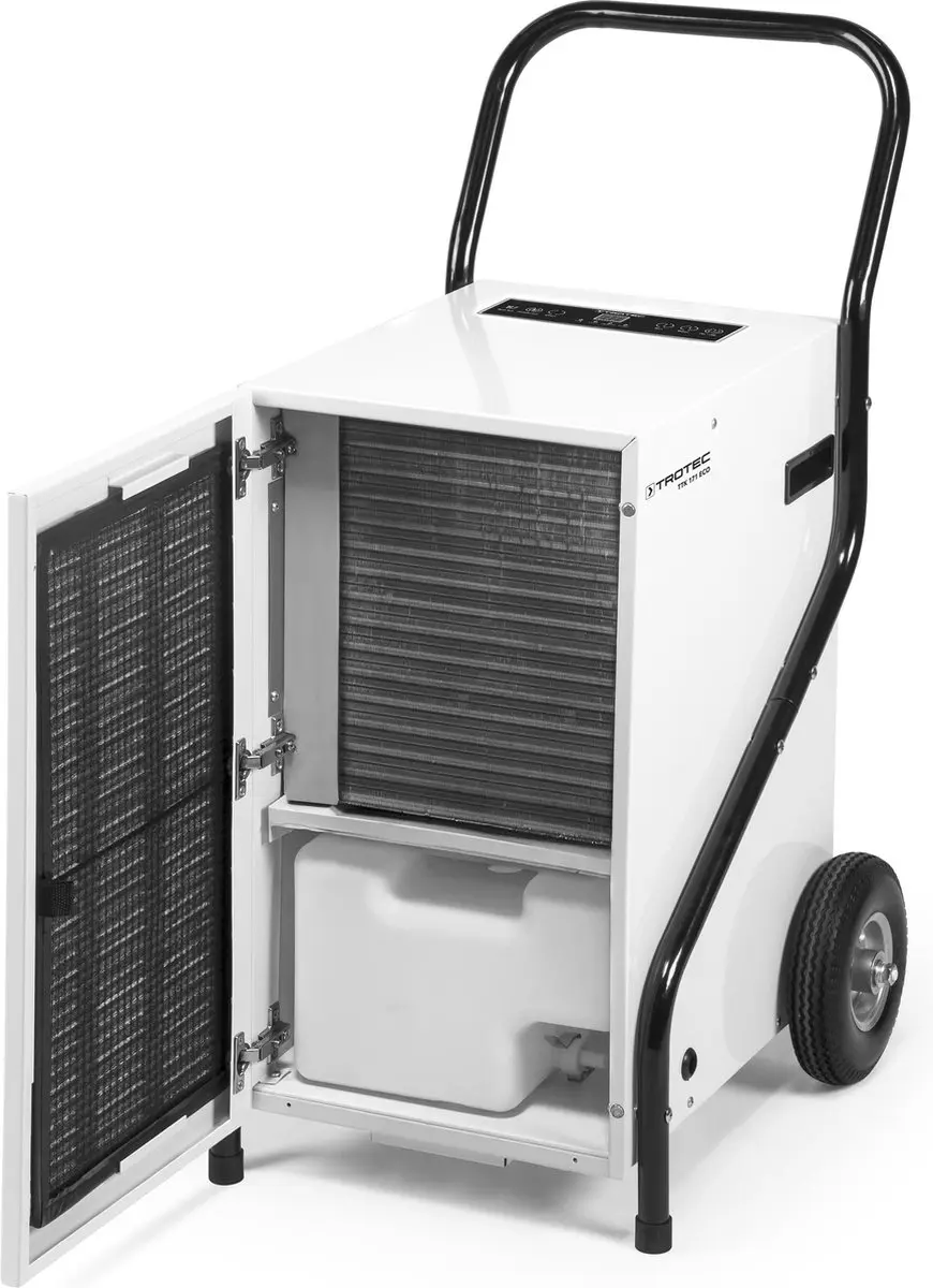 Trotec TTK 171 ECO Luchtontvochtiger - 700W - 90m² - Wit/Zwart