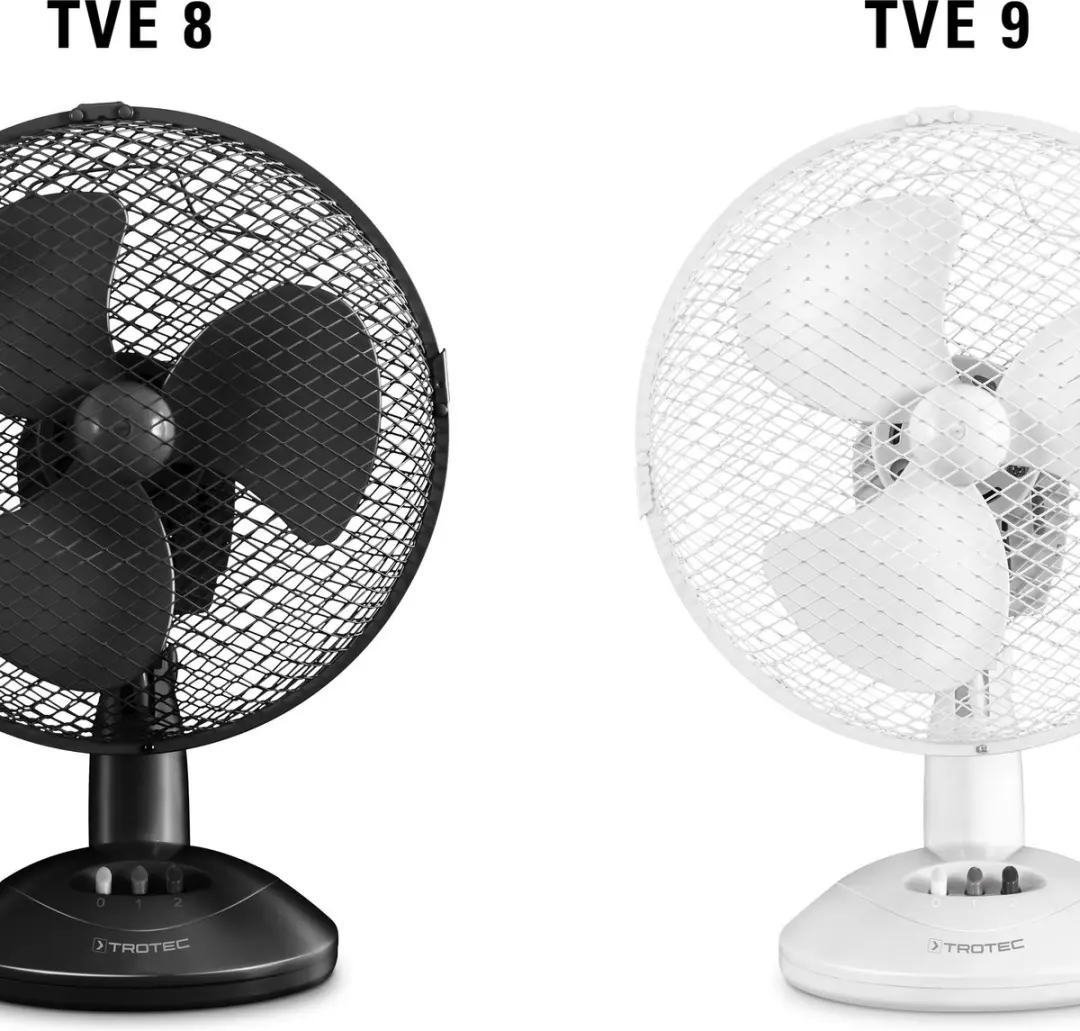 Trotec TVE 9 Tafelventilator - 25W - Ø23cm