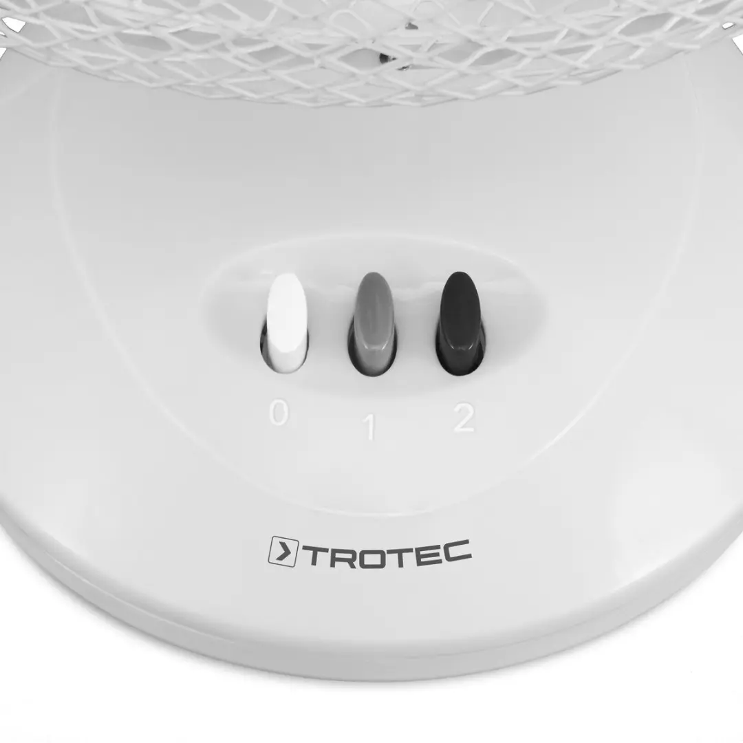 Trotec TVE 9 Tafelventilator - 25W - Ø23cm