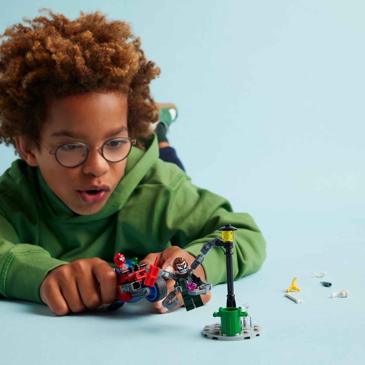 LEGO Marvel Motorachtervolging: Spider-Man vs. Doc Ock - 76275