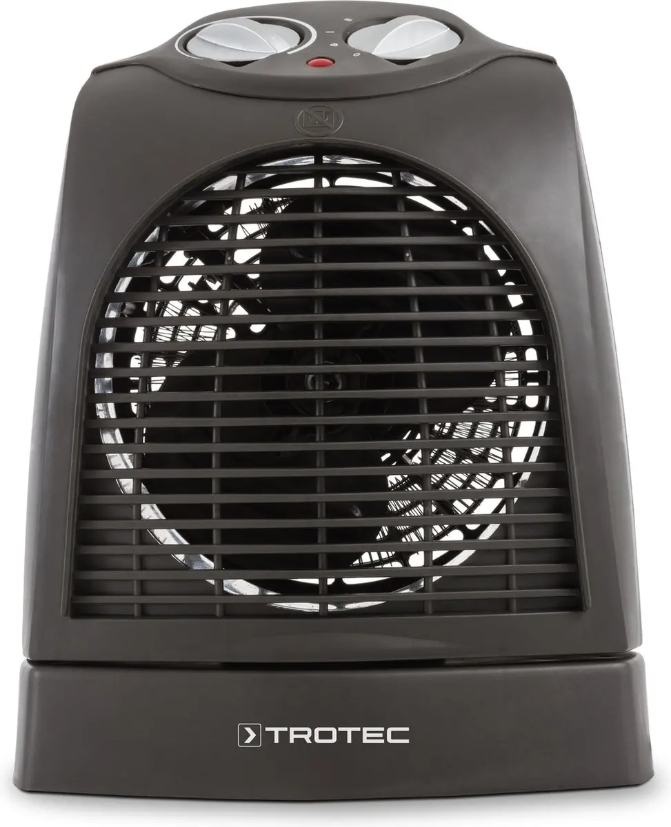 Trotec TFH 22 E Elektrische Kachel 2000W - Zwart/Bruin