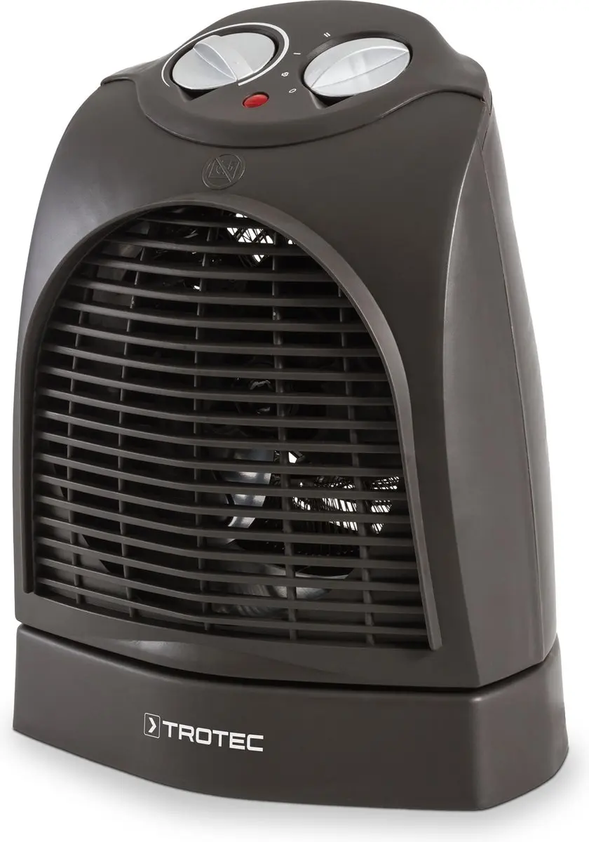 Trotec TFH 22 E Elektrische Kachel 2000W - Zwart/Bruin