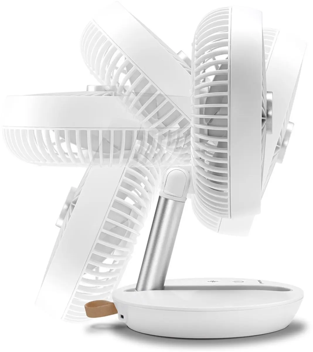 Trotec TVE 2 W Tafelventilator - 5W - 14,5cm - Bruin-beige