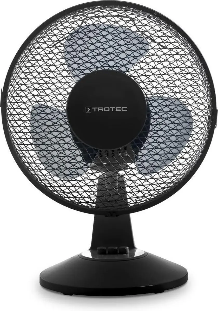 Trotec TVE 11 Tafelventilator 25W - 23cm - Zwart