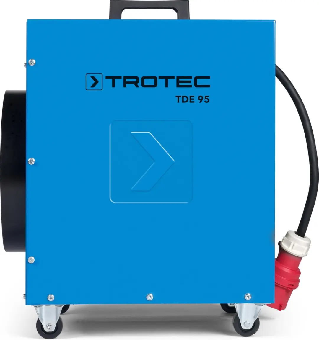 Trotec TDE 95 V2 Elektrische Kachel 18000W - Staand Verrijdbaar - Blauw