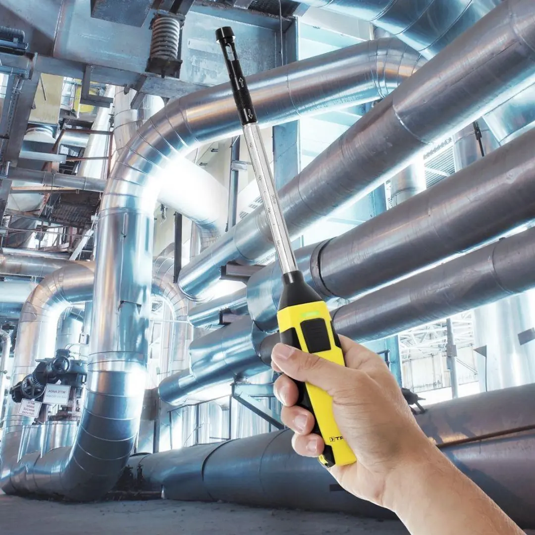 Trotec BA30WP Hittedraad-Anemometer - Handheld - Geel/Zwart