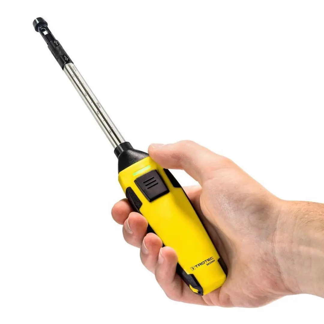 Trotec BA30WP Hittedraad-Anemometer - Handheld - Geel/Zwart