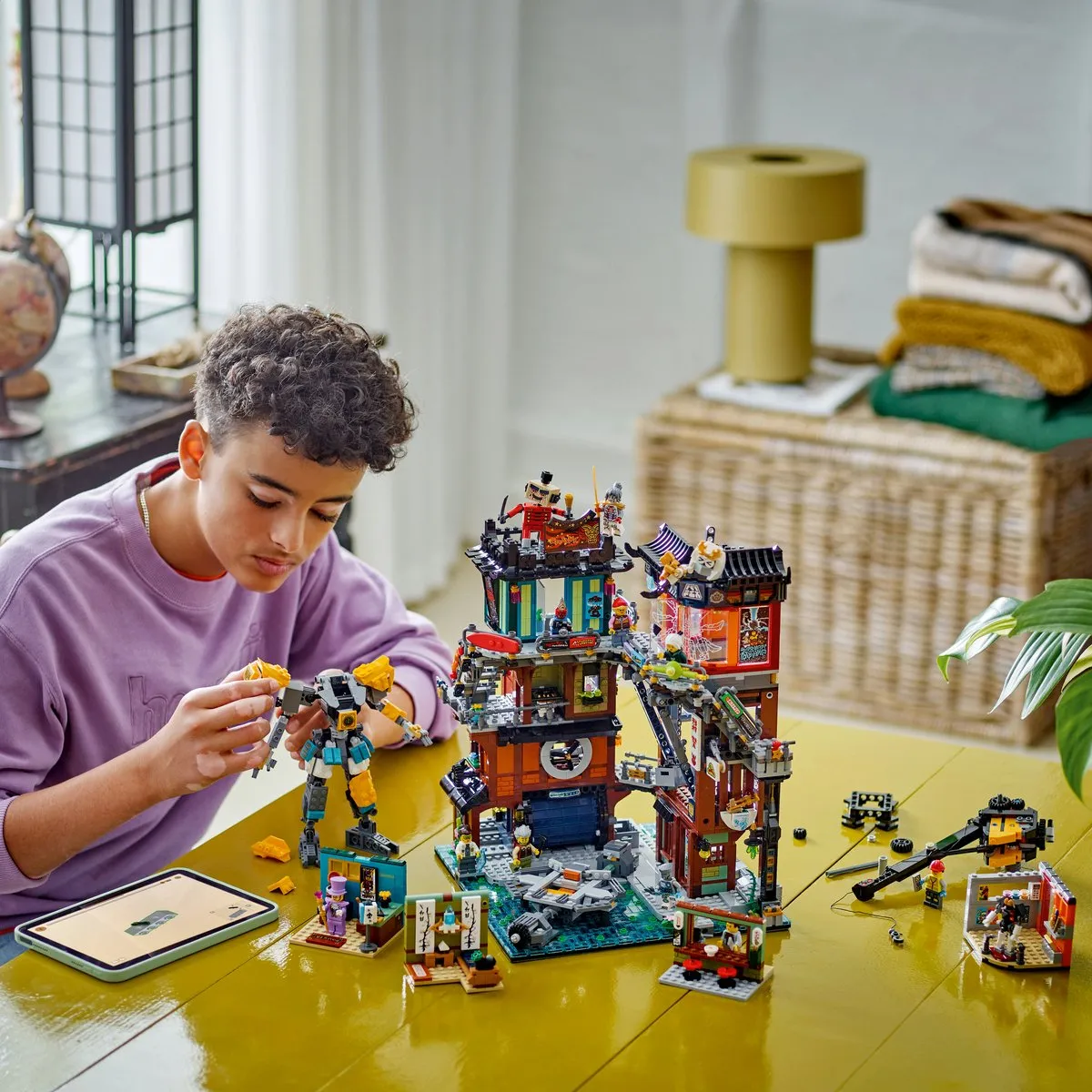LEGO Ninjago City Werkplaatsen 71837 - 3244 Stukken