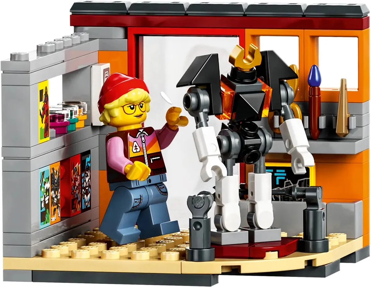LEGO Ninjago City Werkplaatsen 71837 - 3244 Stukken