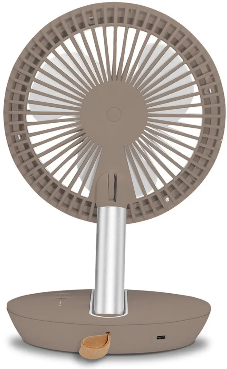 Trotec TVE 2 B Tafelventilator - 5W - 14,5cm - Bruin-beige