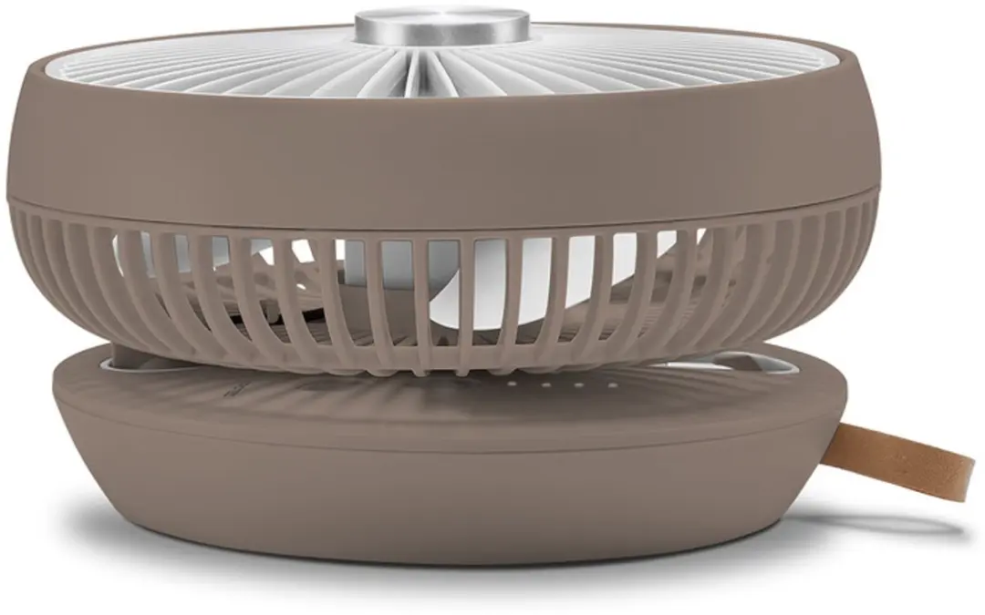 Trotec TVE 2 B Tafelventilator - 5W - 14,5cm - Bruin-beige