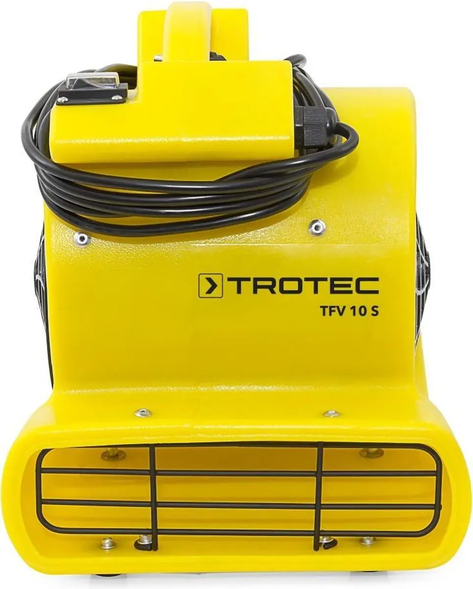 Trotec TFV 10 S Turboventilator - 100W - Geel