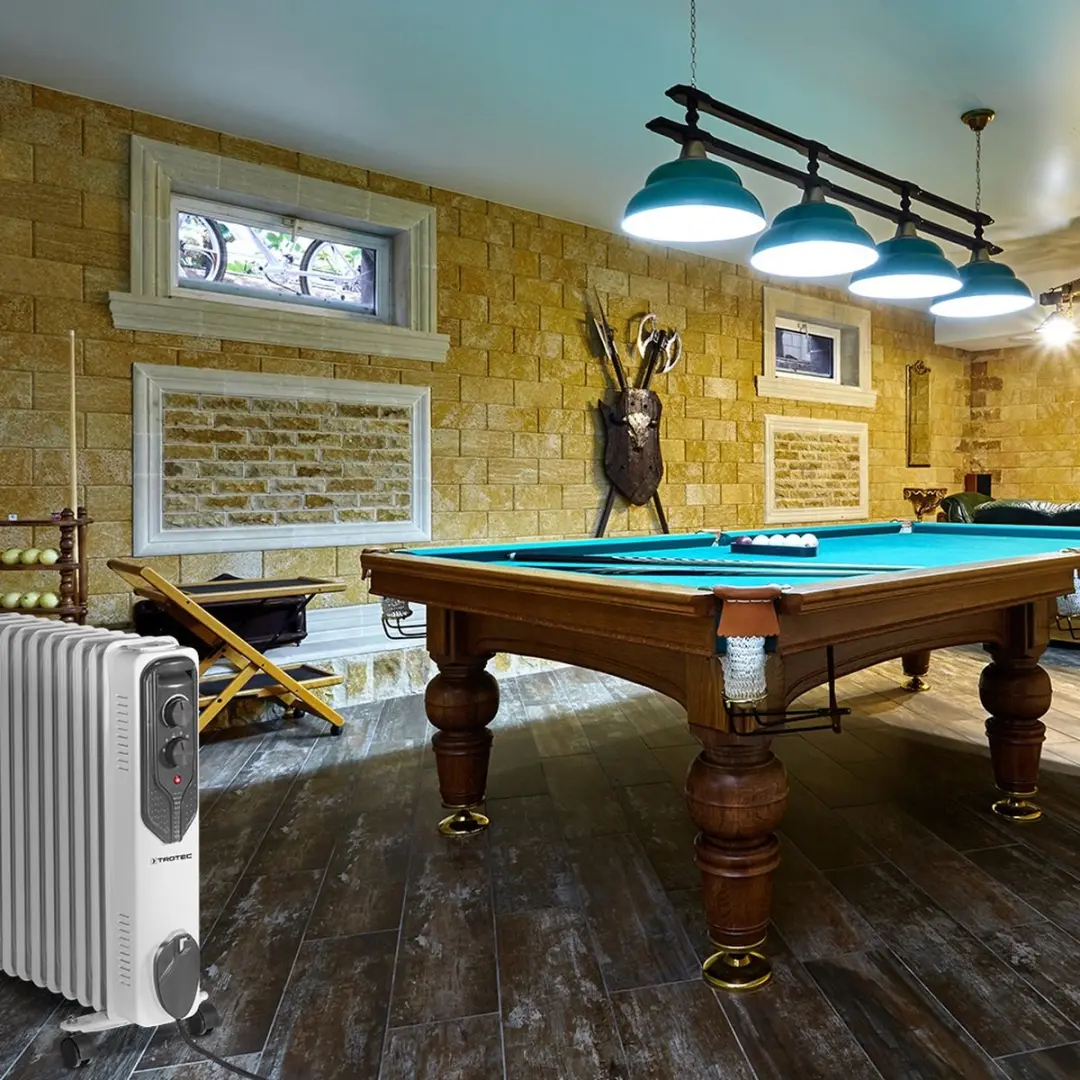 Trotec TRH 21 E Oliegevulde Radiator 2500W - Wit
