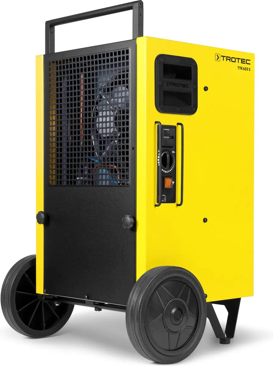 Trotec TTK 655 S Luchtontvochtiger - 1900W - 300m² - Geel/Zwart