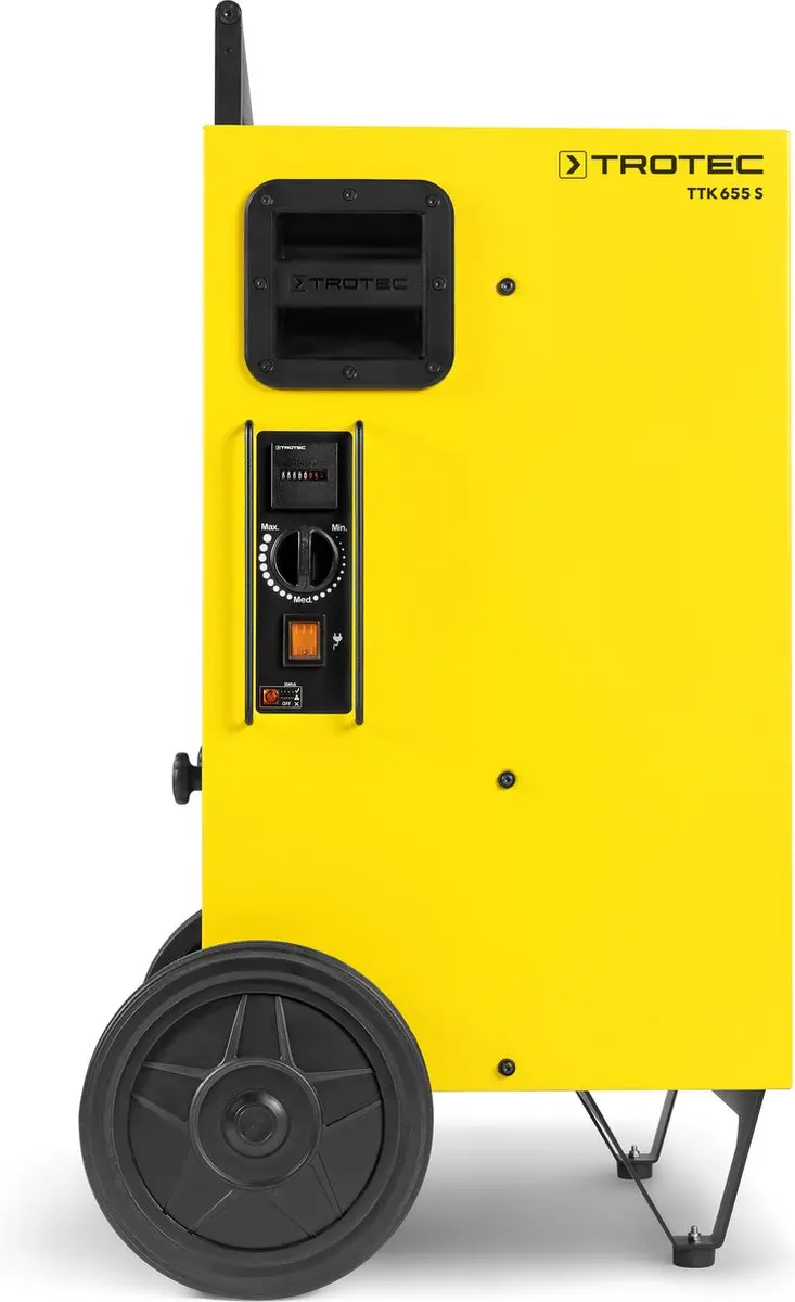 Trotec TTK 655 S Luchtontvochtiger - 1900W - 300m² - Geel/Zwart