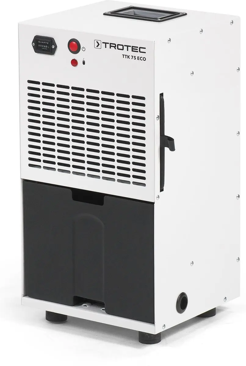 Trotec TTK 75 ECO Luchtontvochtiger - 350W - 45 m² - Wit/Zwart