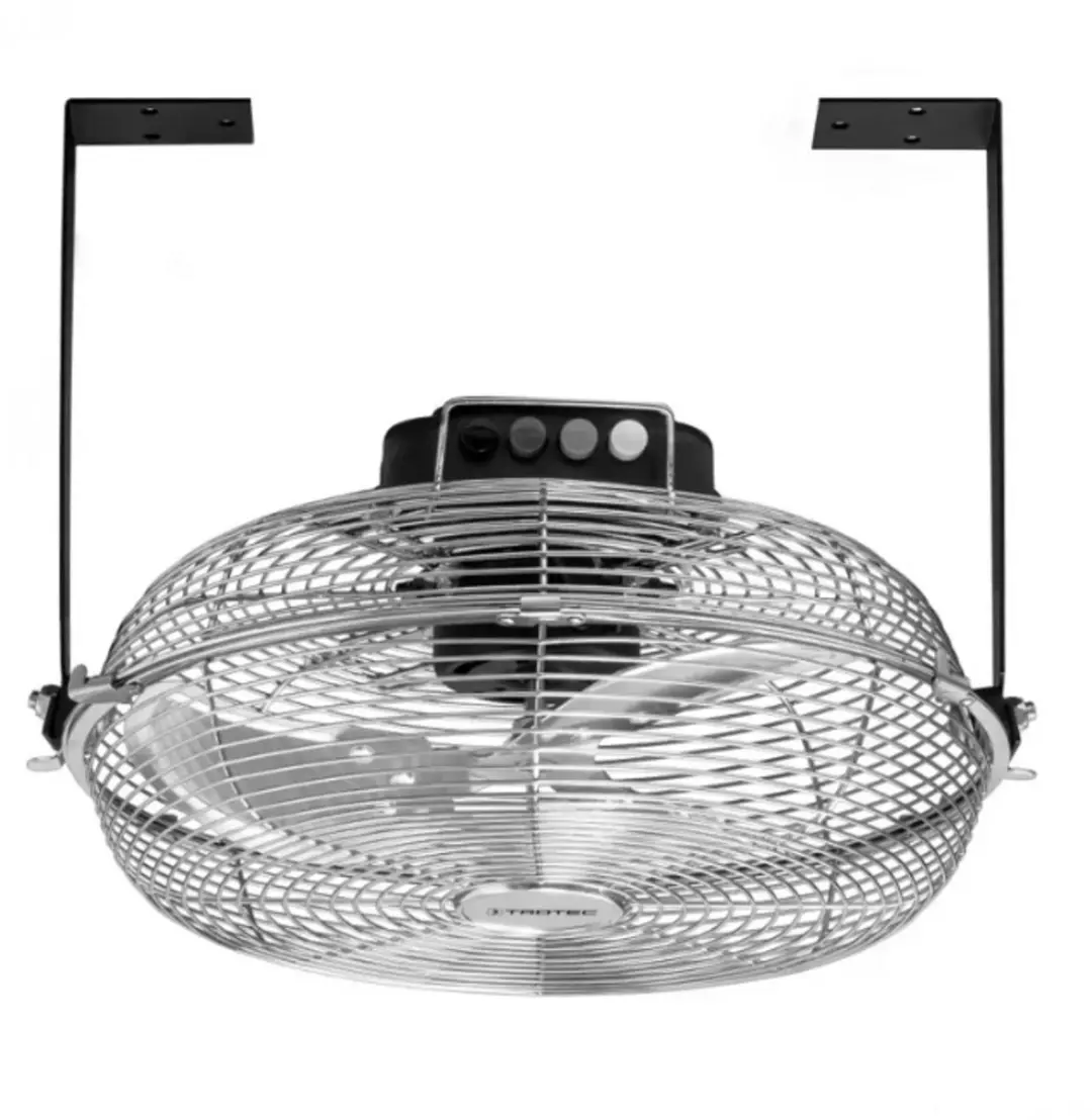 Trotec TVM 12 Vloerventilator - 37W - Ø30cm - Zilverkleurig