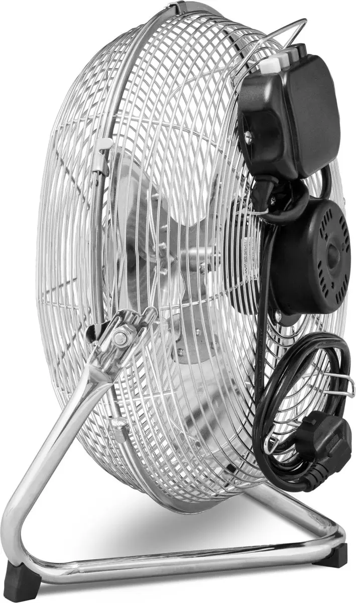 Trotec TVM 12 Vloerventilator - 37W - Ø30cm - Zilverkleurig