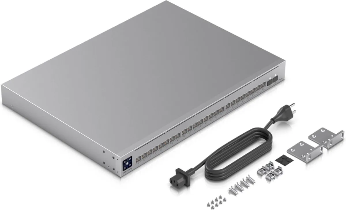 Ubiquiti USW-Pro-Max-24-PoE Netwerkswitch - 24x PoE 400W - 2x 10G SFP - afbeelding 6 van 6