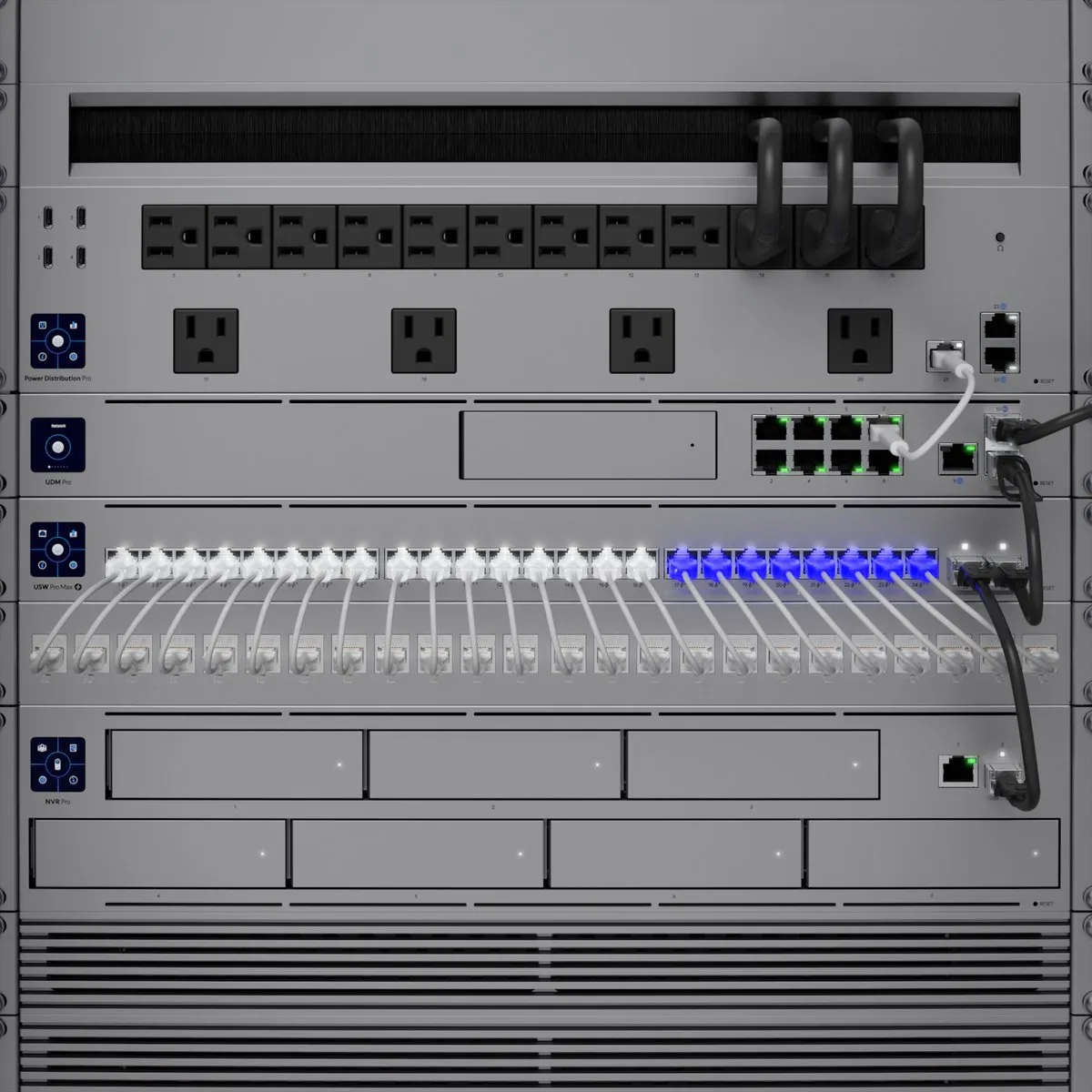 Ubiquiti USW-Pro-Max-24-PoE Netwerkswitch - 24x PoE 400W - 2x 10G SFP