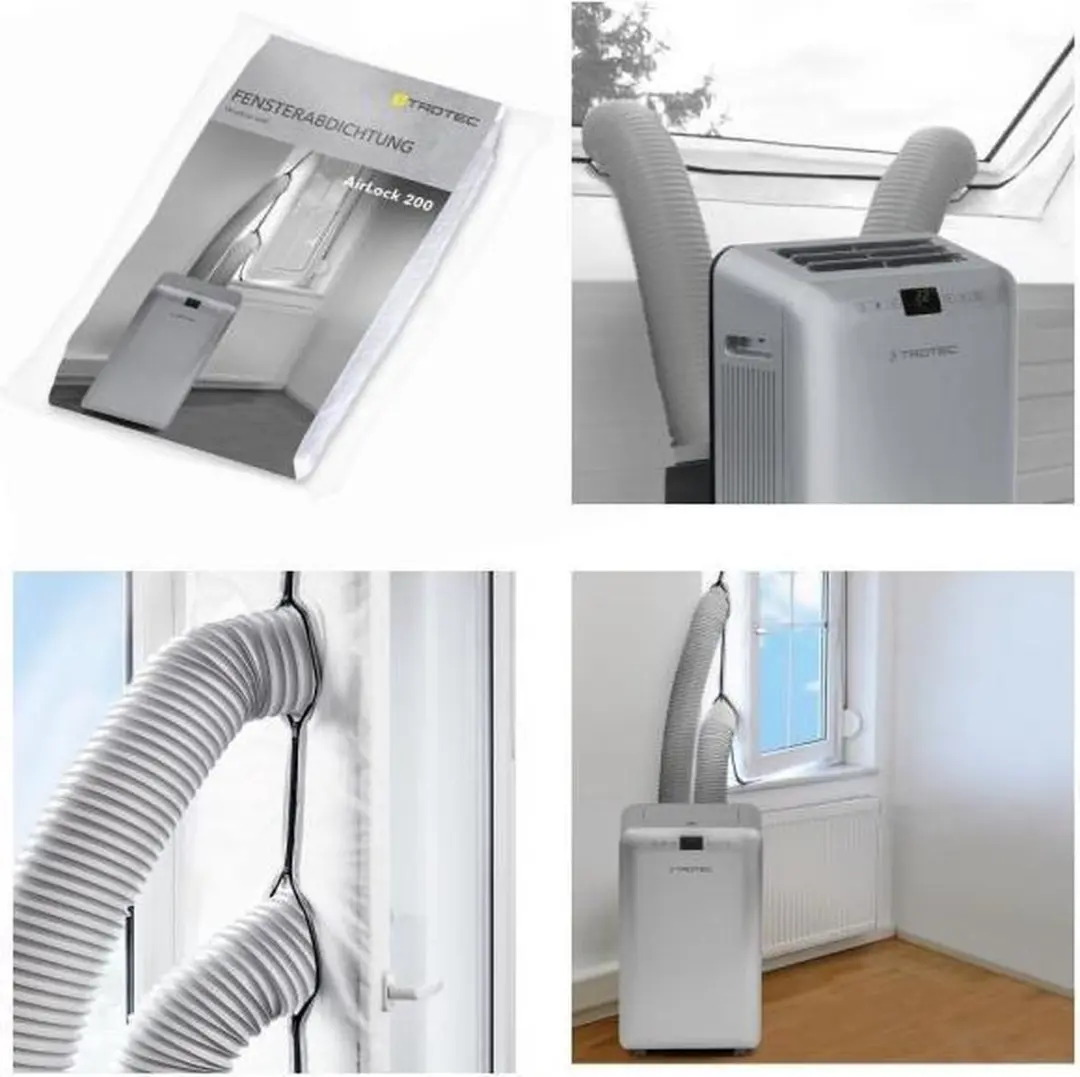 Trotec AirLock 200 Raamafdichting - 400cm - Transparant
