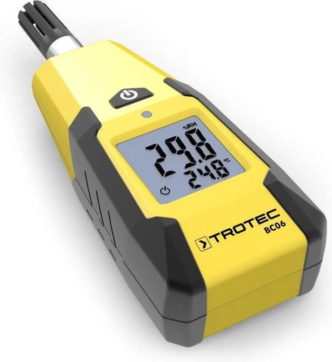 Trotec BC06 Thermohygrometer - Geel-Zwart