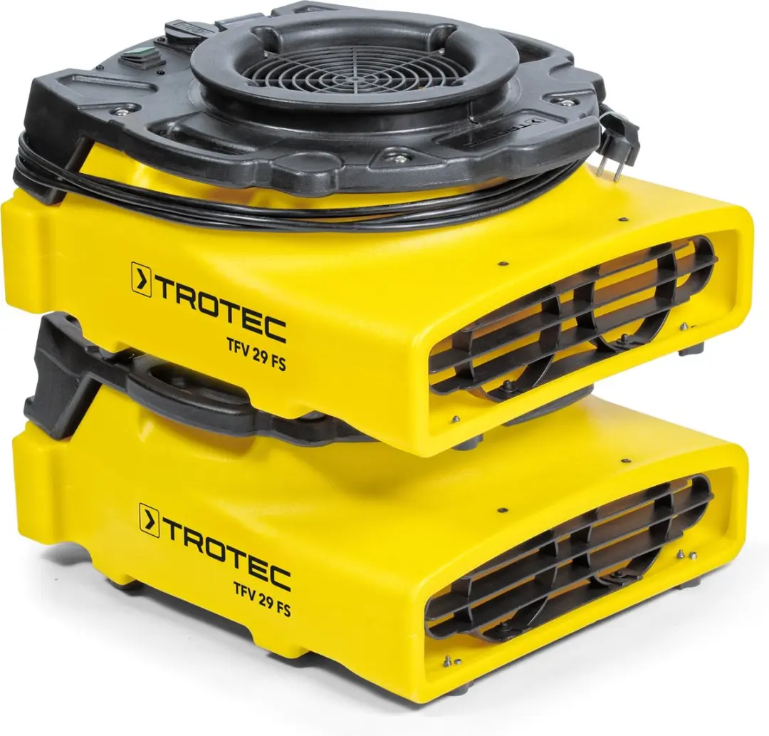 Trotec TFV 29 FS Radiaalventilator - Geel/Zwart