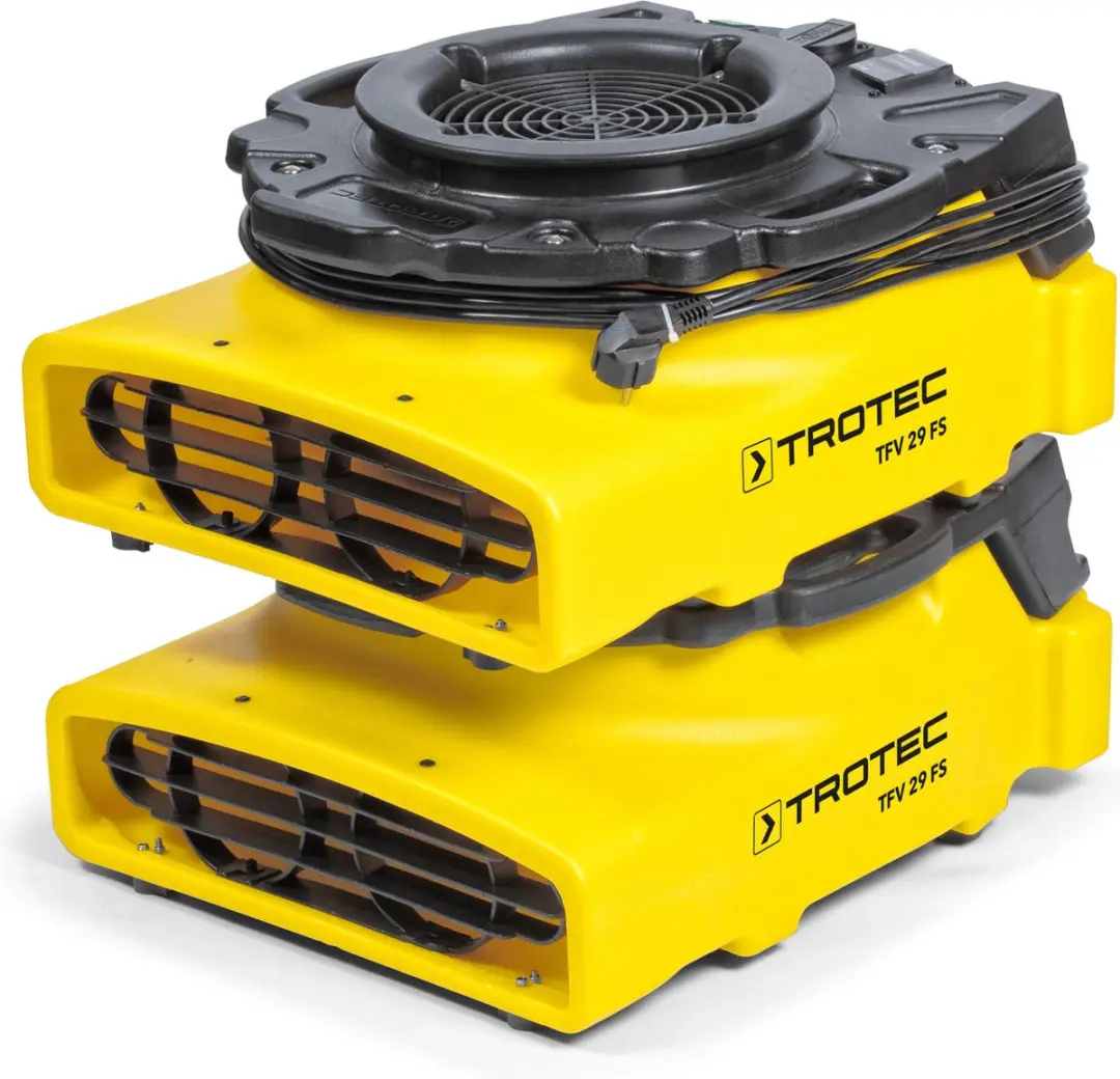 Trotec TFV 29 FS Radiaalventilator - Geel/Zwart