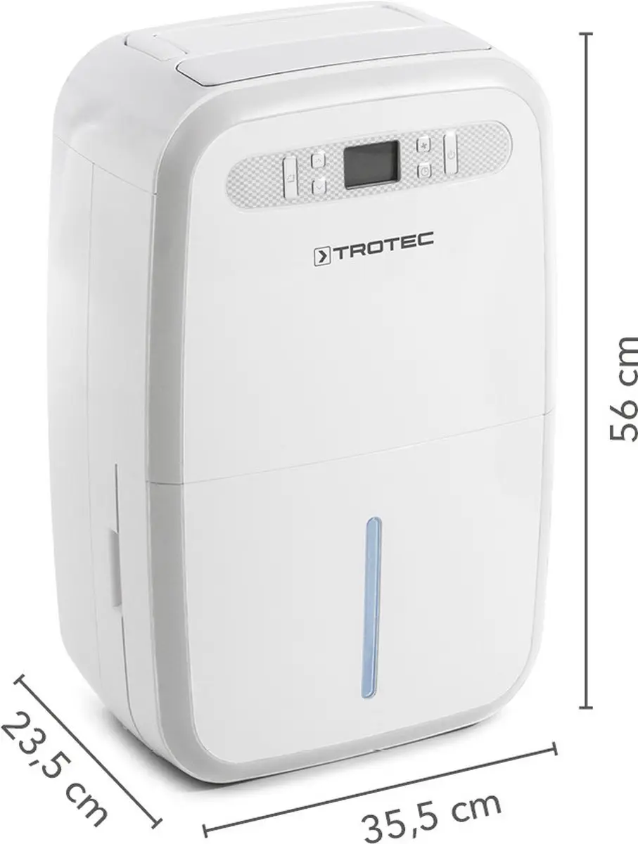 Trotec TTK 95 E Luchtontvochtiger - 500W - 90m² - Wit